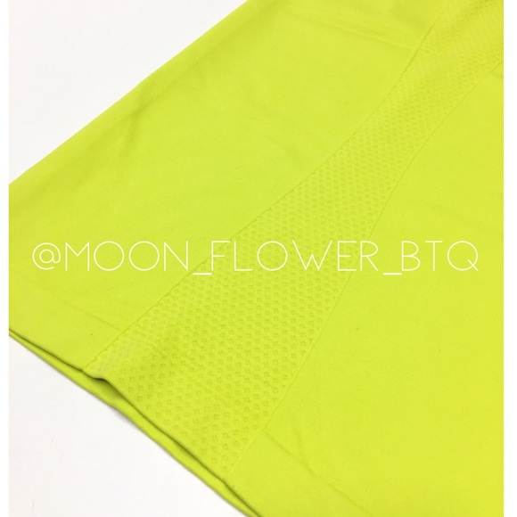 Avocado Neon Yellow Crisscross Back Workout Tank Top – Fitted Activewear - Picture 8 of 10